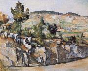 Paul Cezanne Hillside in Provence Sweden oil painting artist
